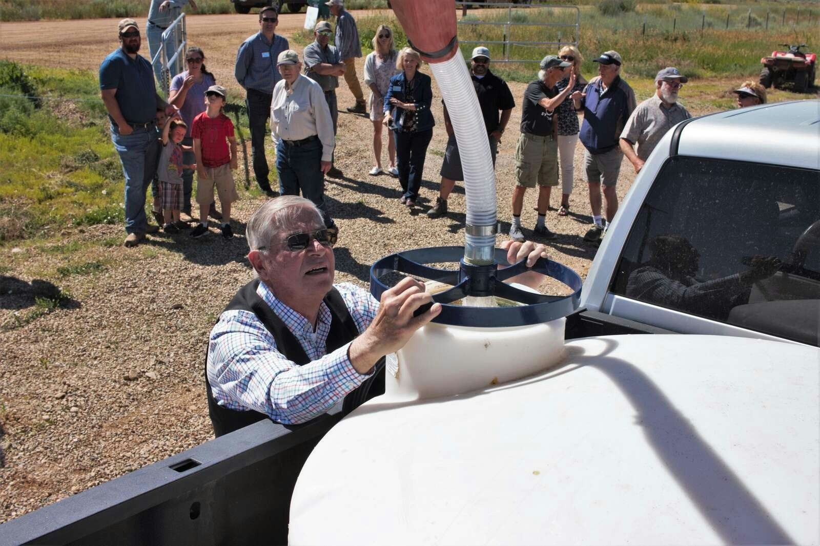 Our Ribbon Cutting Day!!! La Plata West Water Authority